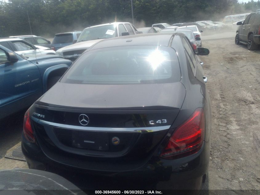2019 MERCEDES-BENZ C-CLASS AMG C 43 - 55SWF6EB2KU319926