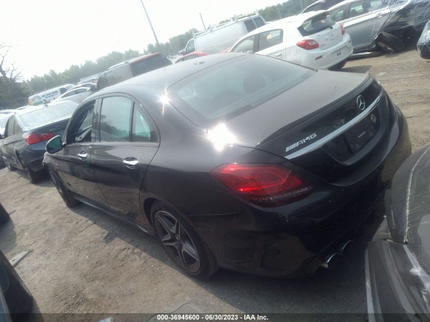 2019 MERCEDES-BENZ C-CLASS AMG C 43 - 55SWF6EB2KU319926