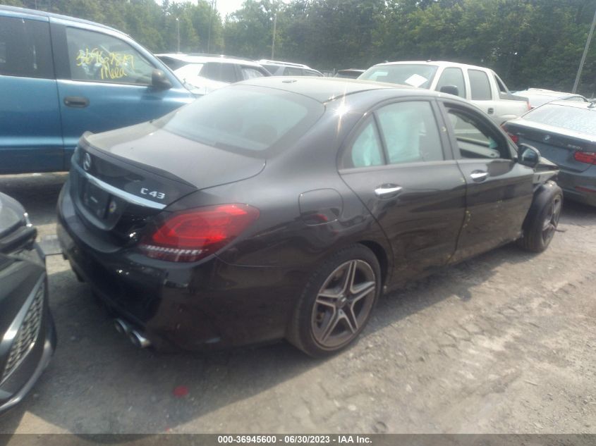 2019 MERCEDES-BENZ C-CLASS AMG C 43 - 55SWF6EB2KU319926