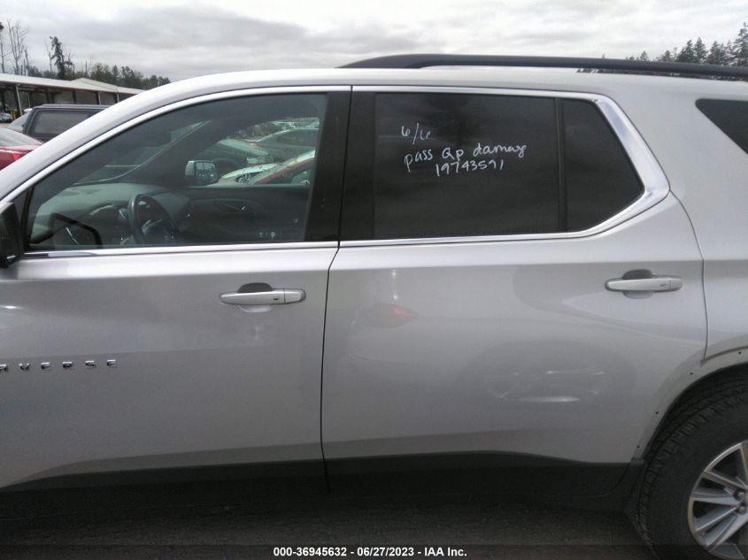 2022 CHEVROLET TRAVERSE LT LEATHER - 1GNEVHKWXNJ112370