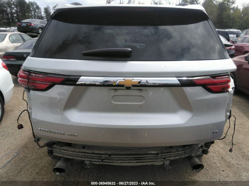 2022 CHEVROLET TRAVERSE LT LEATHER - 1GNEVHKWXNJ112370