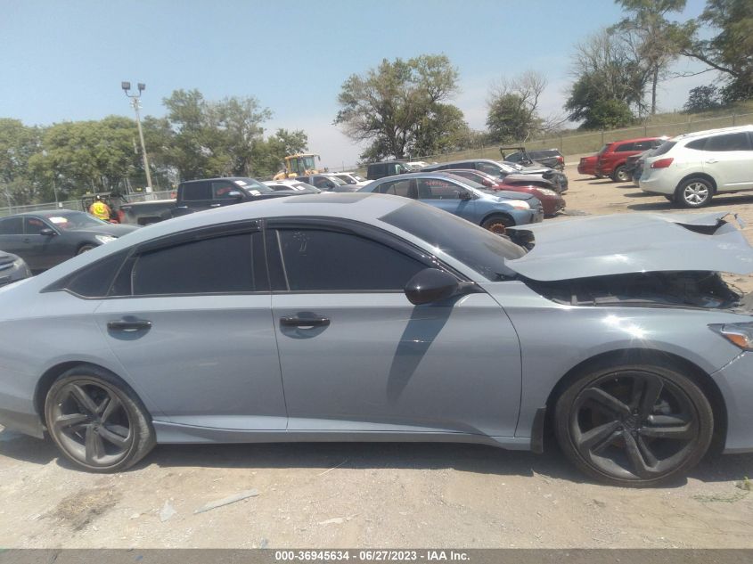 2021 HONDA ACCORD SEDAN SPORT - 1HGCV2F35MA022248