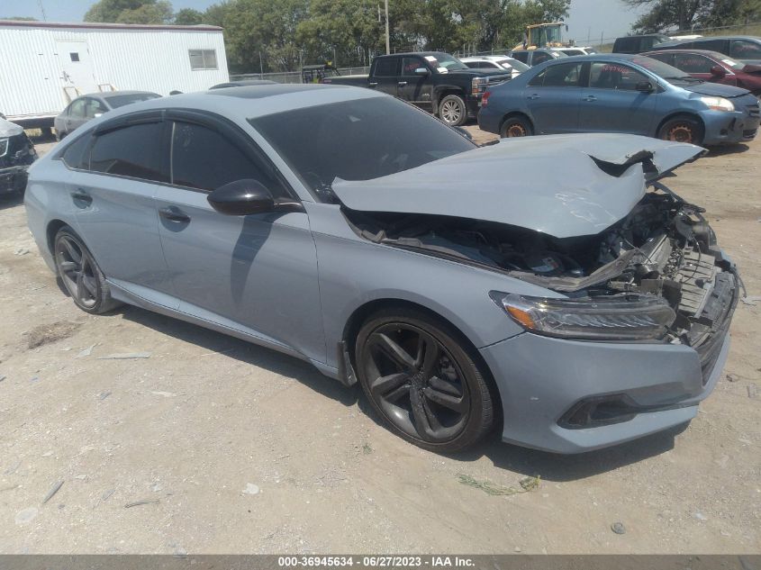 2021 HONDA ACCORD SEDAN SPORT - 1HGCV2F35MA022248