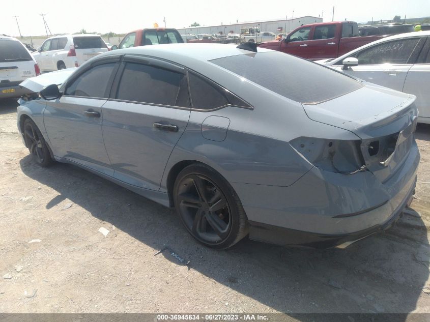 2021 HONDA ACCORD SEDAN SPORT - 1HGCV2F35MA022248