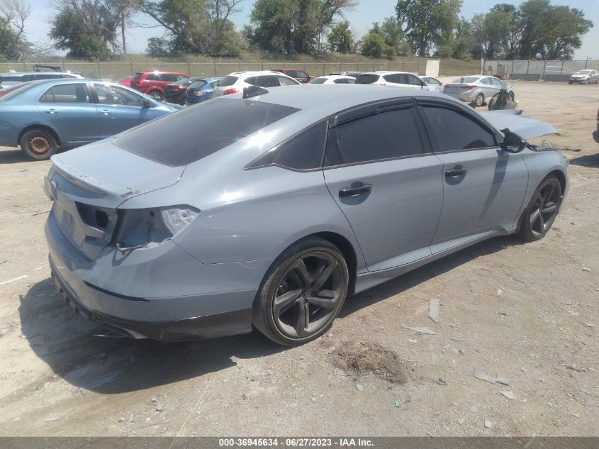2021 HONDA ACCORD SEDAN SPORT - 1HGCV2F35MA022248