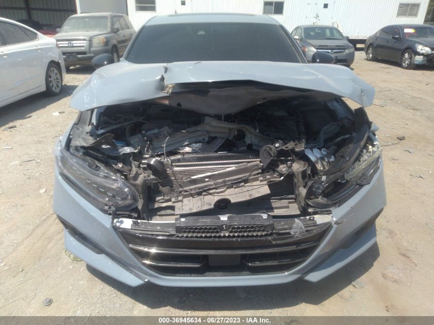 2021 HONDA ACCORD SEDAN SPORT - 1HGCV2F35MA022248