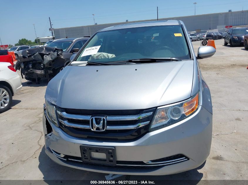 2016 HONDA ODYSSEY EX-L - 5FNRL5H67GB118126