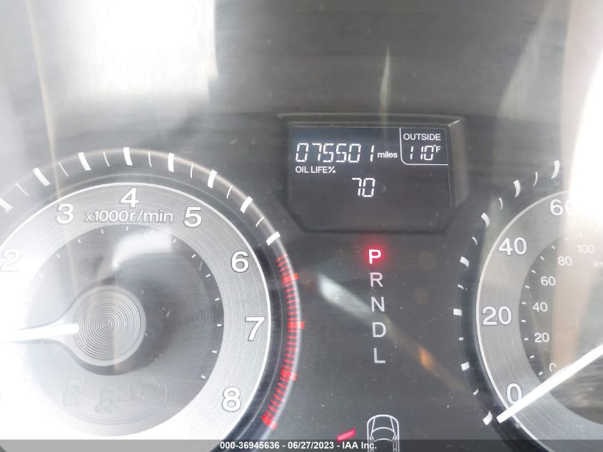 2016 HONDA ODYSSEY EX-L - 5FNRL5H67GB118126