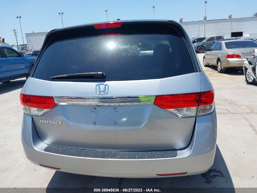 2016 HONDA ODYSSEY EX-L - 5FNRL5H67GB118126