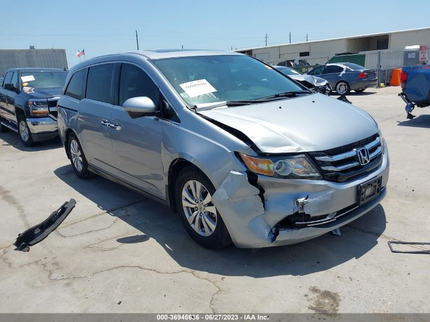 2016 HONDA ODYSSEY EX-L - 5FNRL5H67GB118126
