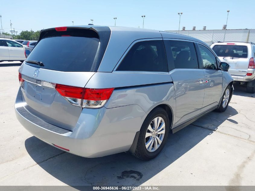 2016 HONDA ODYSSEY EX-L - 5FNRL5H67GB118126