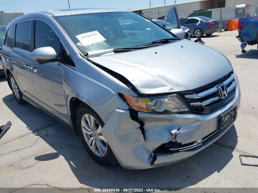2016 HONDA ODYSSEY EX-L - 5FNRL5H67GB118126
