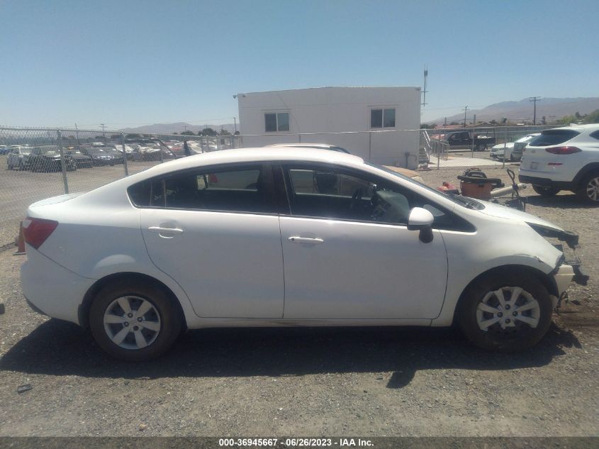 2013 KIA RIO LX - KNADM4A37D6177490