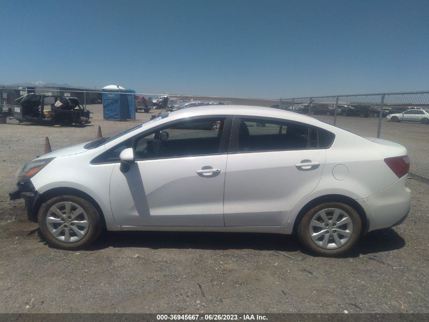 2013 KIA RIO LX - KNADM4A37D6177490
