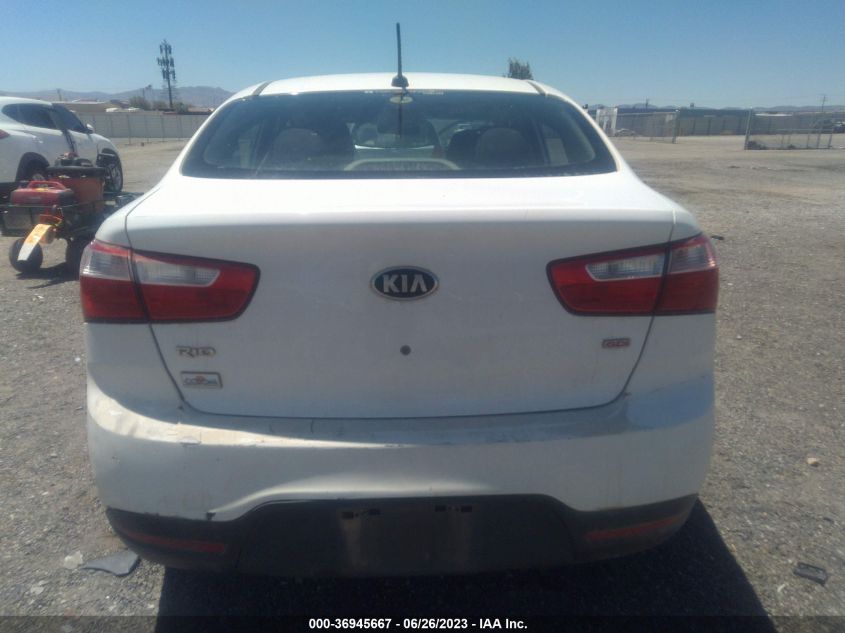 2013 KIA RIO LX - KNADM4A37D6177490