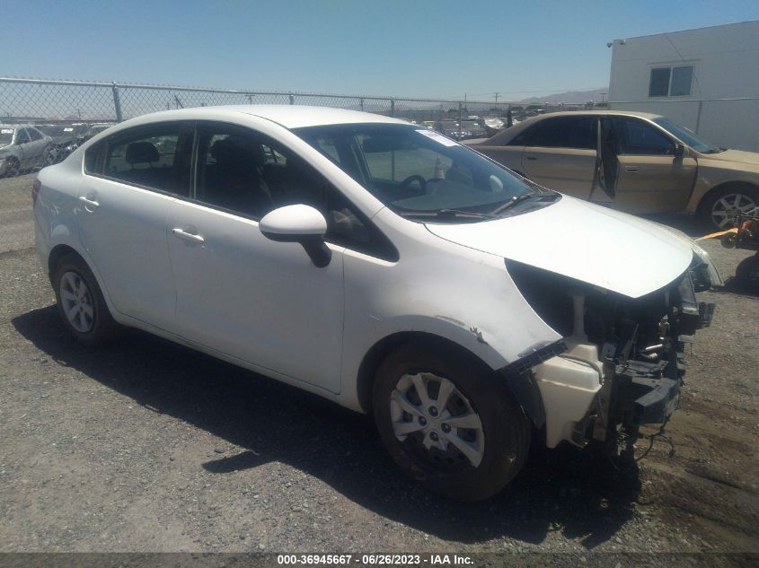 2013 KIA RIO LX - KNADM4A37D6177490
