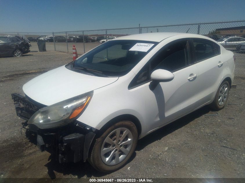 2013 KIA RIO LX - KNADM4A37D6177490