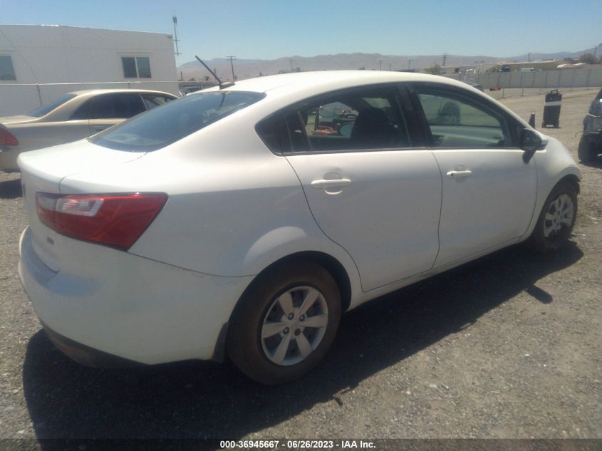 2013 KIA RIO LX - KNADM4A37D6177490