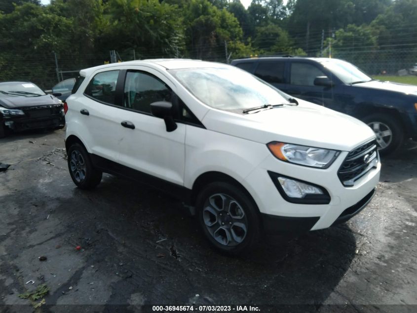 2021 FORD ECOSPORT S - MAJ3S2FE0MC398794