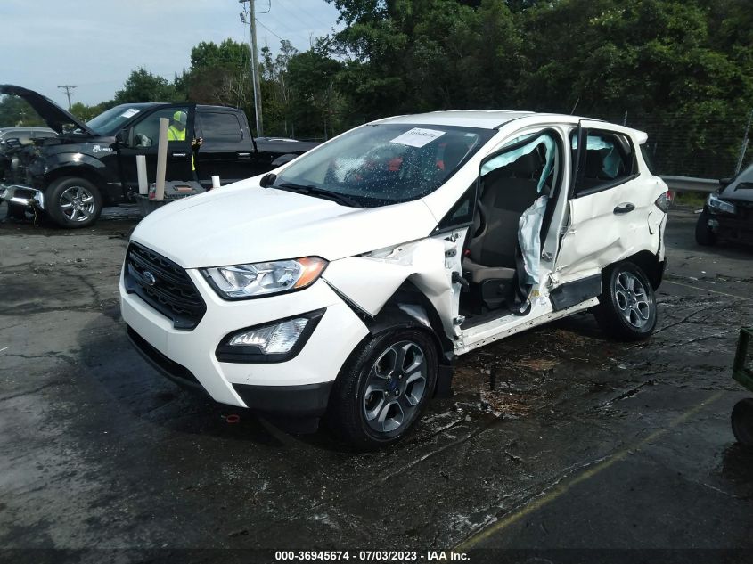 2021 FORD ECOSPORT S - MAJ3S2FE0MC398794