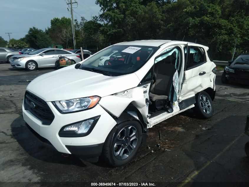 2021 FORD ECOSPORT S - MAJ3S2FE0MC398794