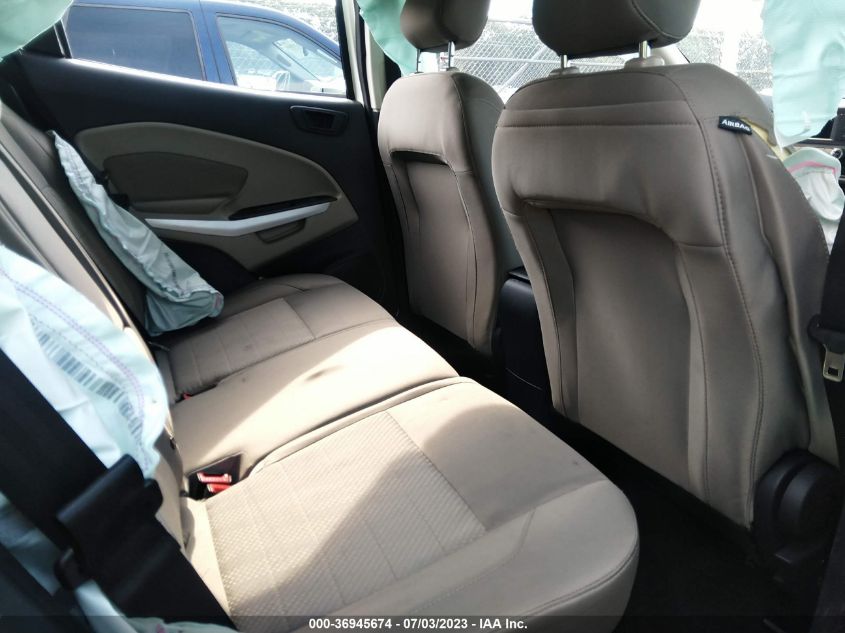 2021 FORD ECOSPORT S - MAJ3S2FE0MC398794