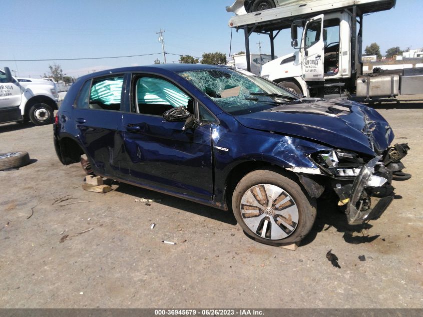 2019 VOLKSWAGEN E-GOLF SE - WVWKR7AU4KW902868