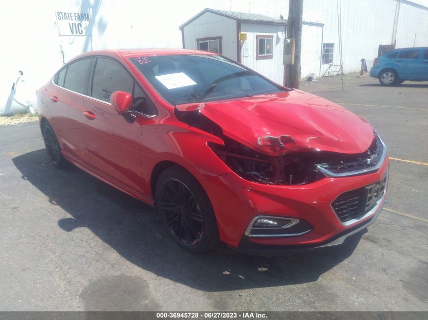 2017 CHEVROLET CRUZE LT - 1G1BE5SM2H7241593