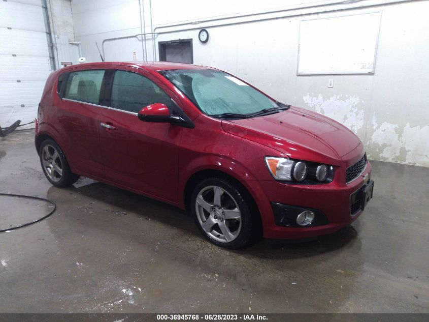 2013 CHEVROLET SONIC LTZ - 1G1JE6SB7D4197652