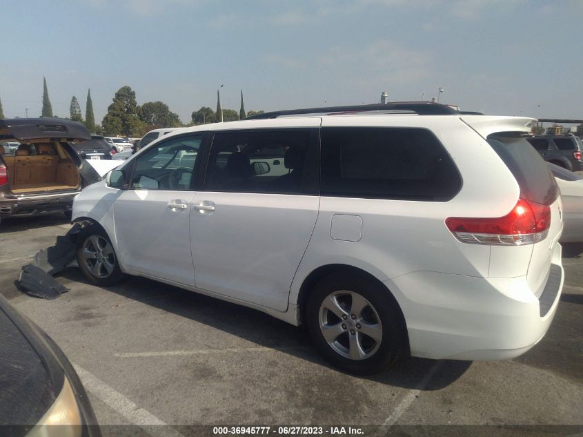 2013 TOYOTA SIENNA LE - 5TDKK3DC5DS323620