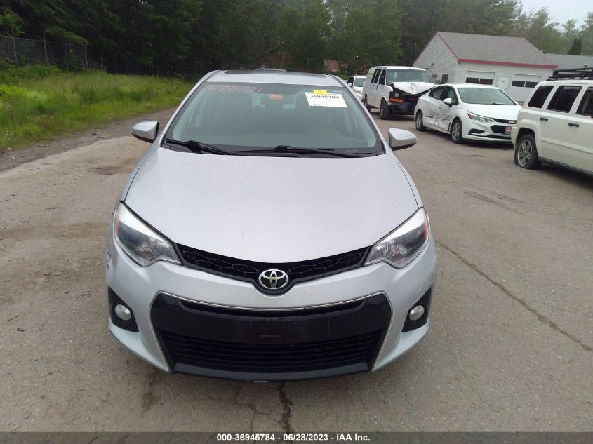 2014 TOYOTA COROLLA L/LE/LE PLS/PRM/S/S PLS - 2T1BURHE0EC016262