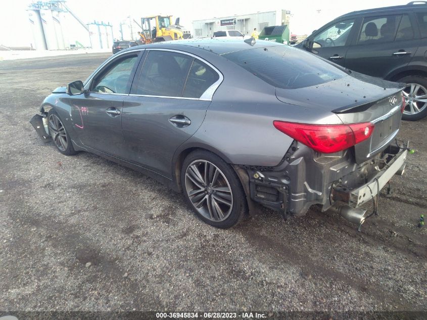 2014 INFINITI Q50 PREMIUM - JN1BV7AP8EM674205