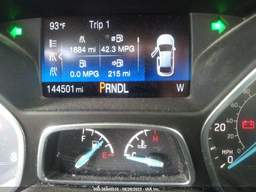 VIN 1FADP3F22JL265516 2018 FORD FOCUS SE