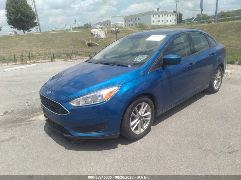 VIN 1FADP3F22JL265516 2018 FORD FOCUS SE