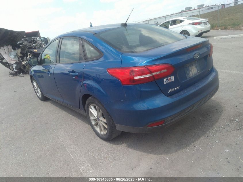 VIN 1FADP3F22JL265516 2018 FORD FOCUS SE