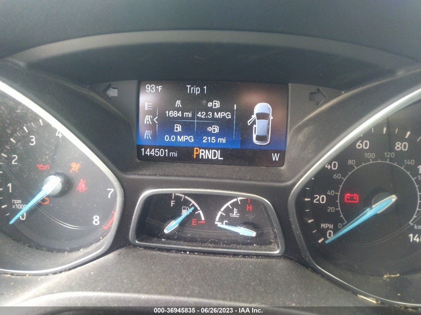 VIN 1FADP3F22JL265516 2018 FORD FOCUS SE