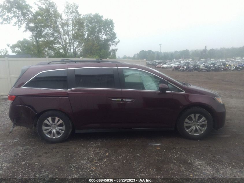 2014 HONDA ODYSSEY EX-L - 5FNRL5H6XEB077942