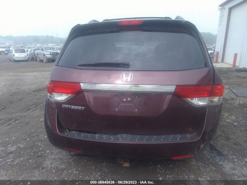 2014 HONDA ODYSSEY EX-L - 5FNRL5H6XEB077942