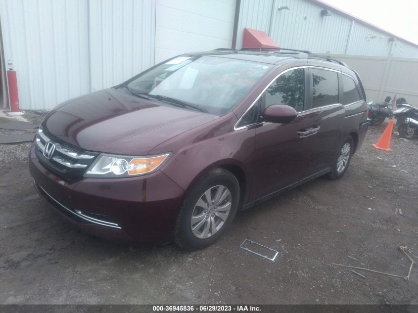 2014 HONDA ODYSSEY EX-L - 5FNRL5H6XEB077942