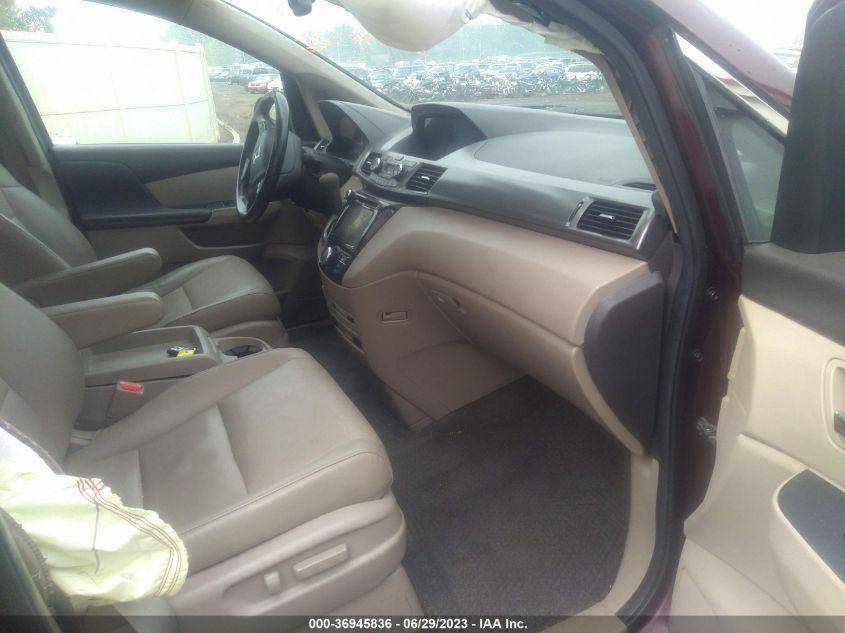 2014 HONDA ODYSSEY EX-L - 5FNRL5H6XEB077942