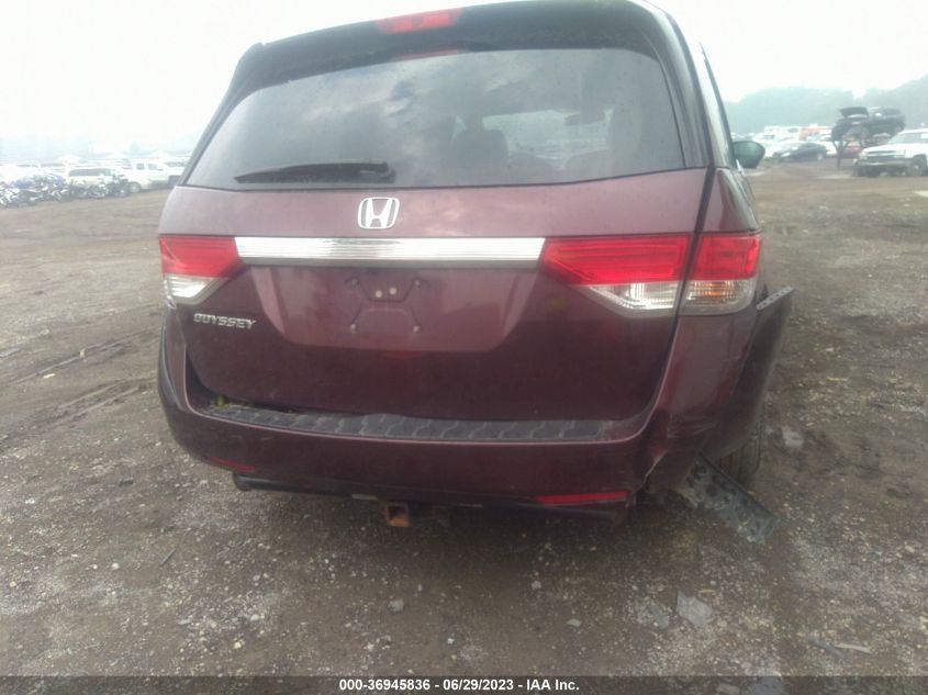2014 HONDA ODYSSEY EX-L - 5FNRL5H6XEB077942