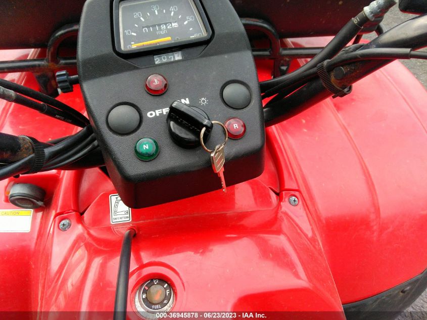 2002 SUZUKI LT-F400 JSAAK45A822101232