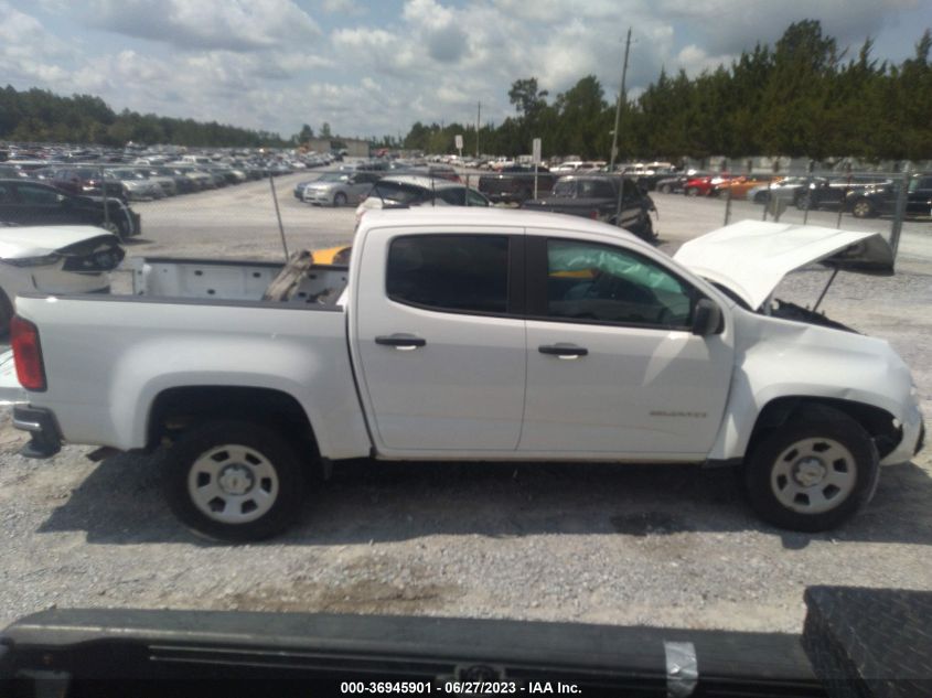 2021 CHEVROLET COLORADO 2WD WORK TRUCK - 1GCGSBEA9M1113225