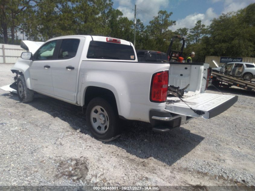 2021 CHEVROLET COLORADO 2WD WORK TRUCK - 1GCGSBEA9M1113225