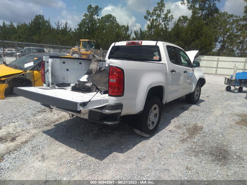 2021 CHEVROLET COLORADO 2WD WORK TRUCK - 1GCGSBEA9M1113225