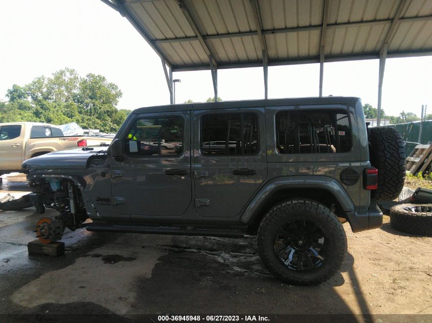 2020 JEEP WRANGLER UNLIMITED SAHARA ALTITUDE - 1C4HJXEG7LW347499