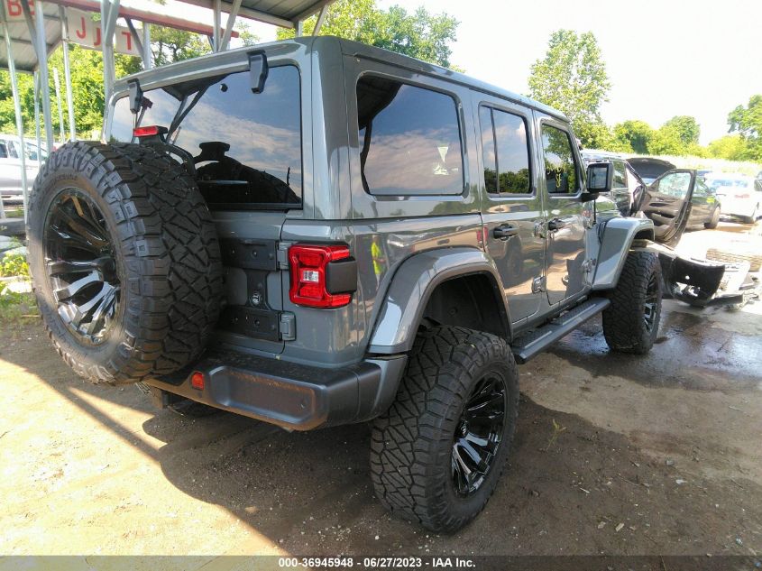 2020 JEEP WRANGLER UNLIMITED SAHARA ALTITUDE - 1C4HJXEG7LW347499