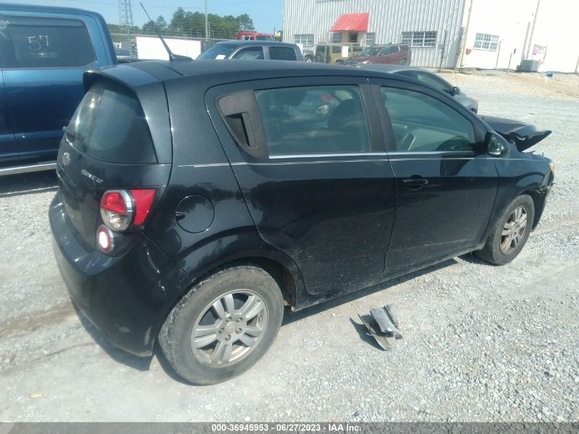 2014 CHEVROLET SONIC LT - 1G1JC6SH5E4179940
