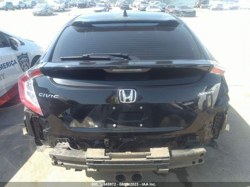 2021 HONDA CIVIC HATCHBACK SPORT - SHHFK7H40MU410579