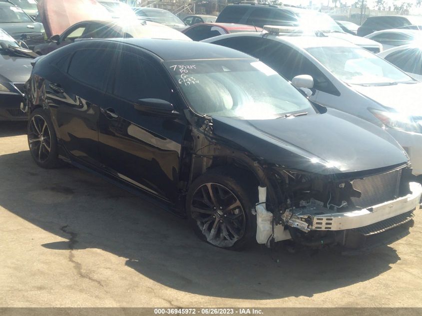 2021 HONDA CIVIC HATCHBACK SPORT - SHHFK7H40MU410579